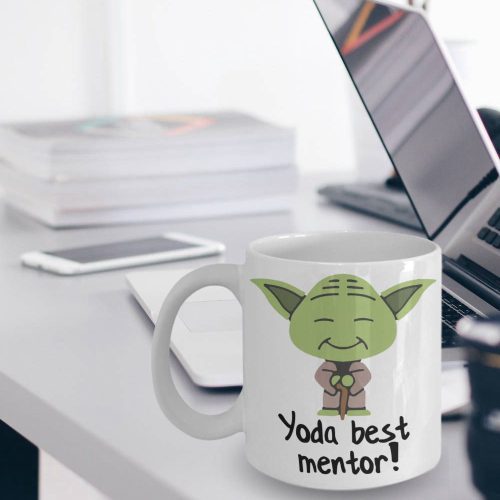 Mentor Mug, Yoda Gift, Yoda Mug, Gift For A Mentor Yoda Collectors, Star Wars Mug