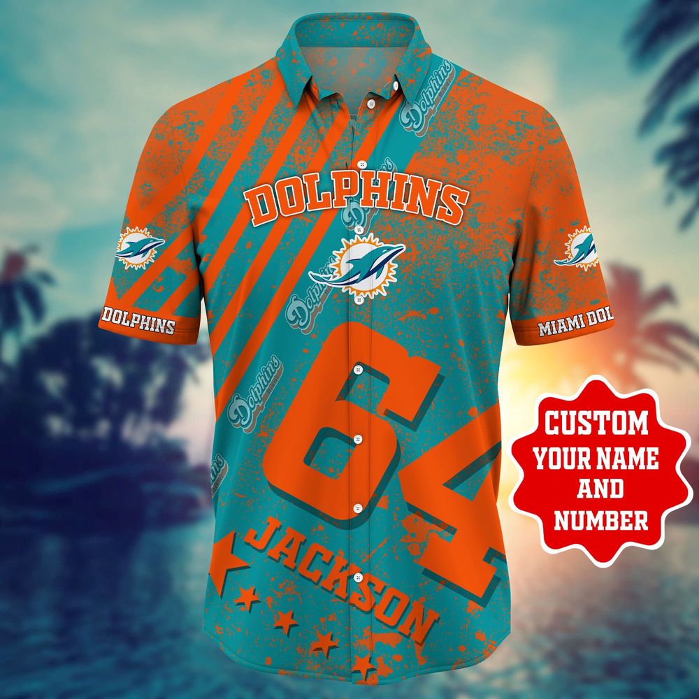 Miami Dolphins NFL-Personalized Hawaii Shirt Style Hot Trending