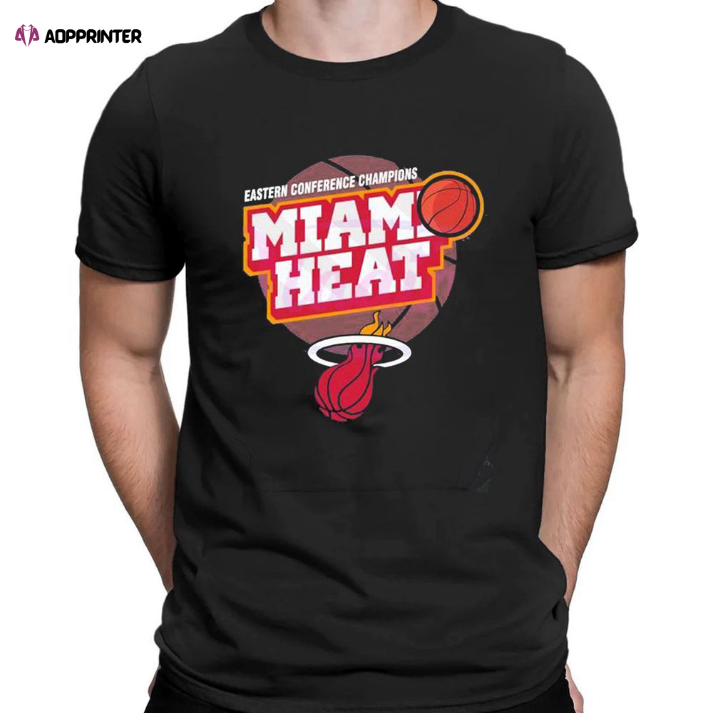 Miami Heat Eastern Conference Champions 2023 T-shirt For Fans