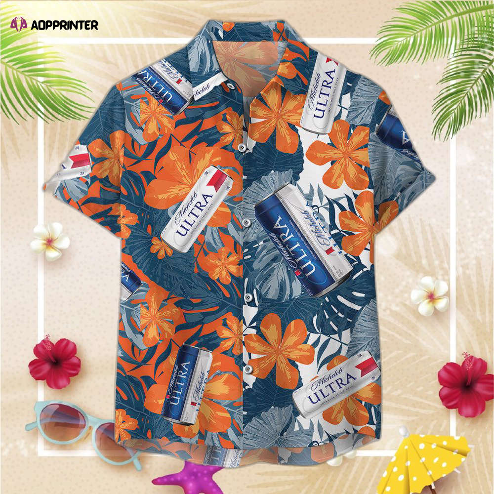 Summer Waves Busch Light Hawaiian Shirt For Men Women Beer Gift For Beach Trip