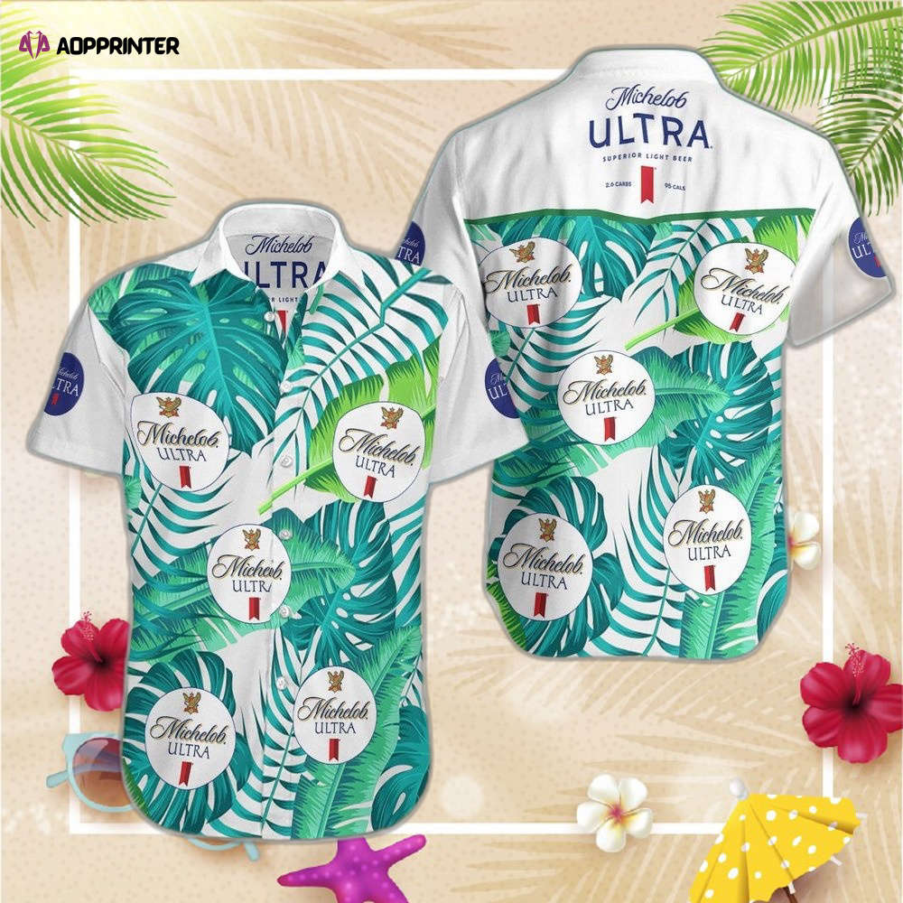 Budweiser Beer Summer Hawaiian Beach Shirt, Hawaiian Shirt Custom Hawaiian Shirt For Men Womens