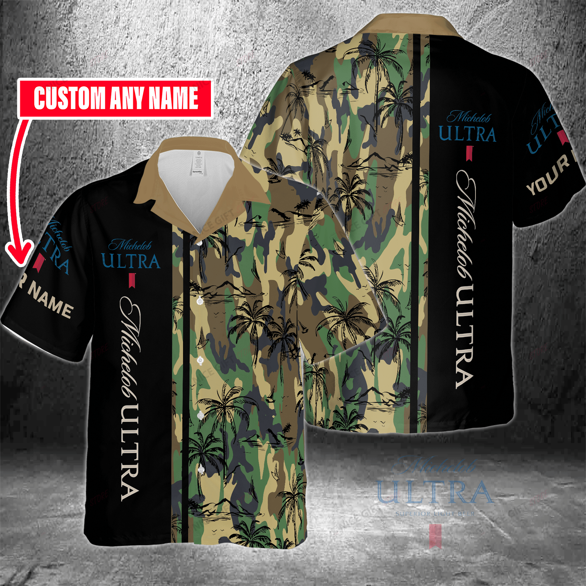 Miller Lite Custom Name Hawaiian Shirt For Men And Women