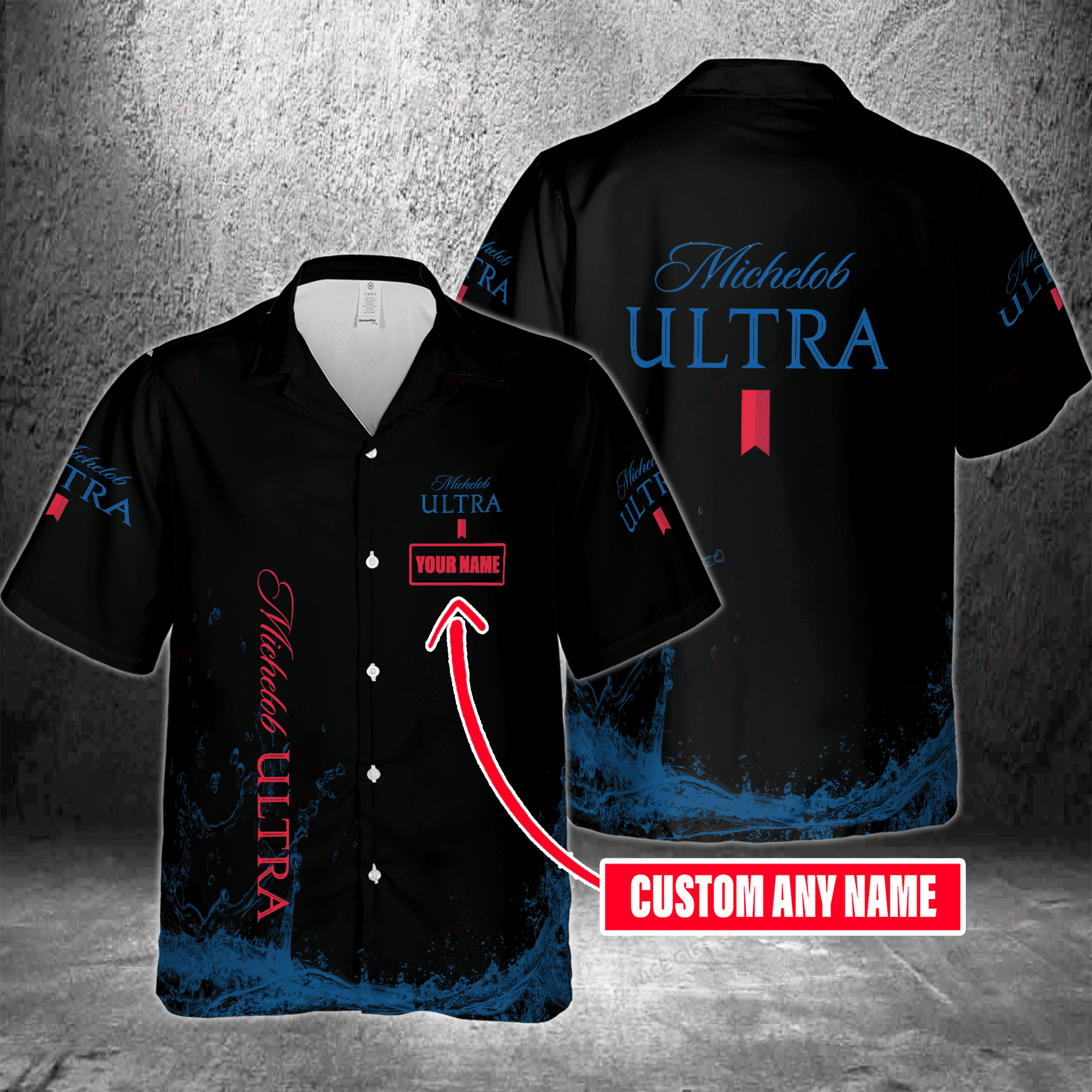 Michelob ULTRA Custom Name Hawaiian Shirt For Men And Women