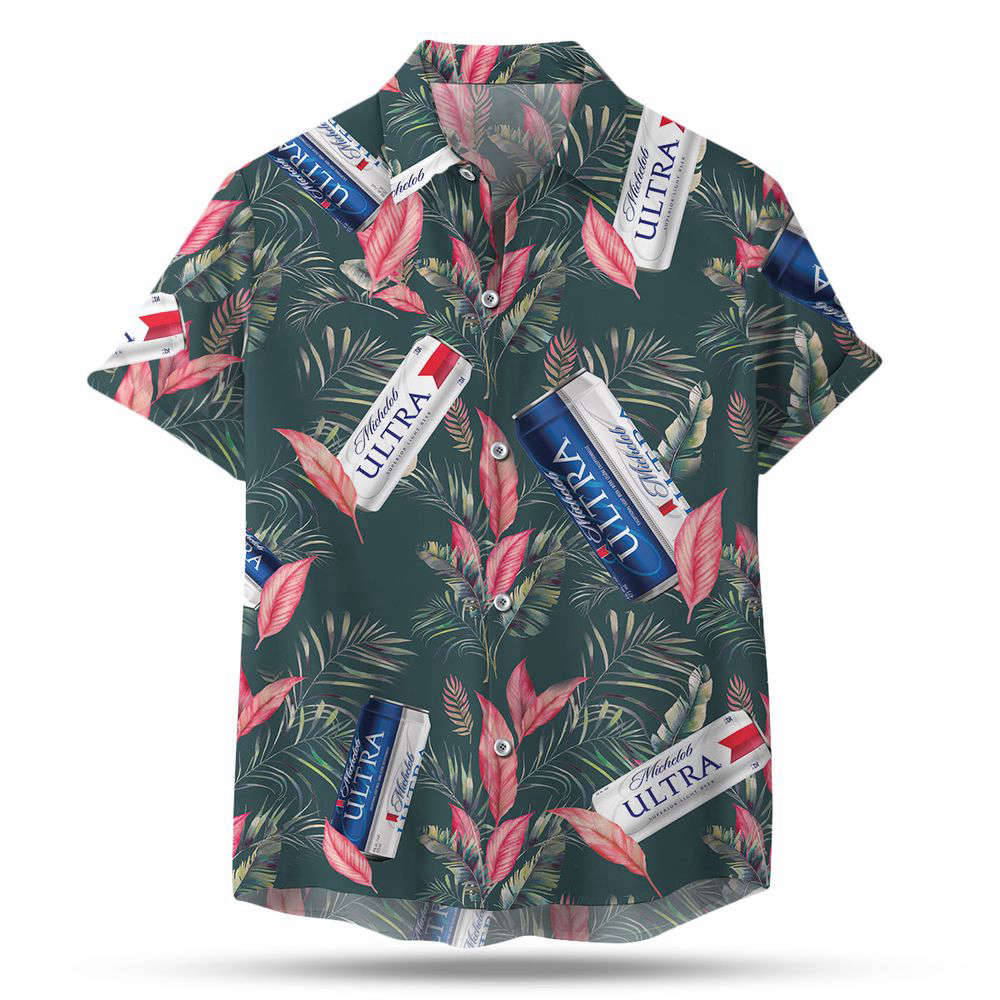 Michelob Ultra Hawaiian Shirt For Men And Women For Men