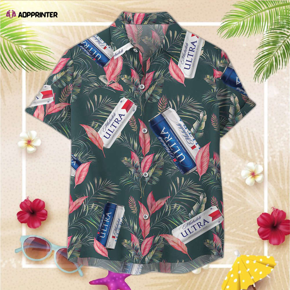 Busch Latte Beer Summer Beach Hawaiian Shirt For Men And Women