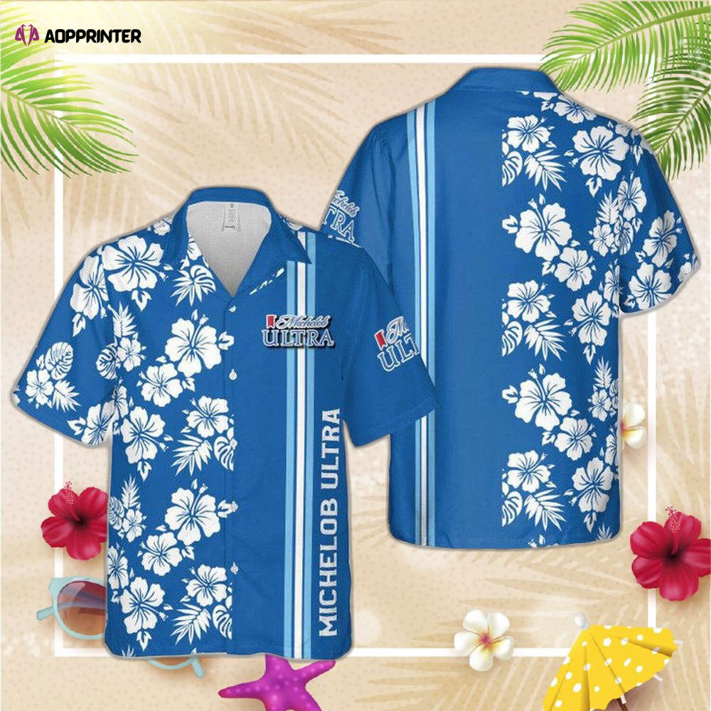 Michelob Ultra Superior Light Beer Hawaiian Shirt For Men Women