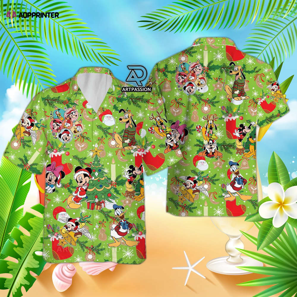 Surfing Disney Mickey Hawaiian Shirt, Best Gift For Men Women