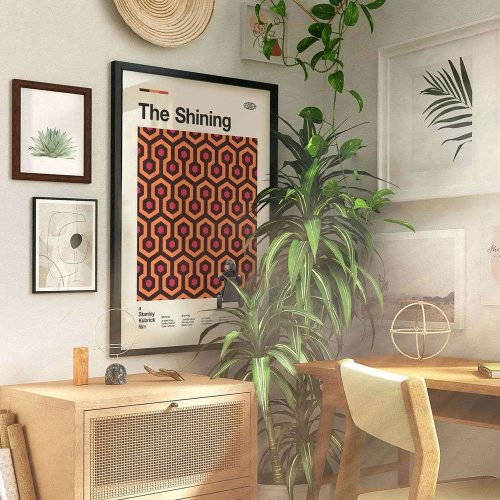 Mid Century Modern The Shining Poster – Gift For Home Decorations