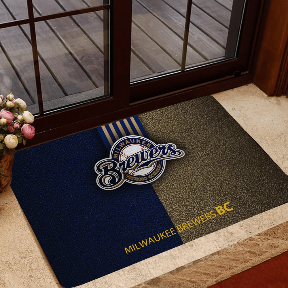 Milwaukee Brewers Doormat, Best Gift For Home Decor