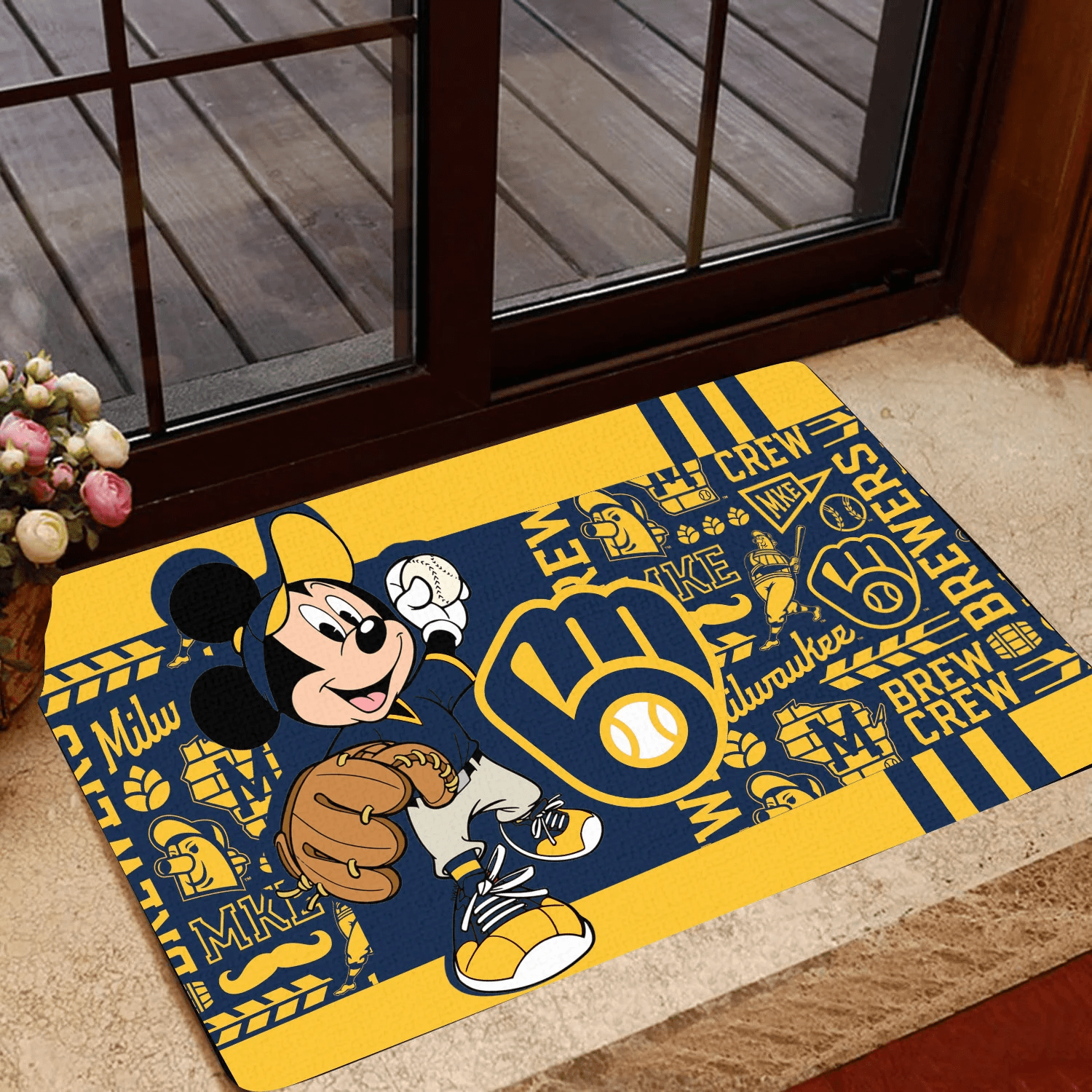 Milwaukee Brewers  Doormat, Best Gift For Home Decor