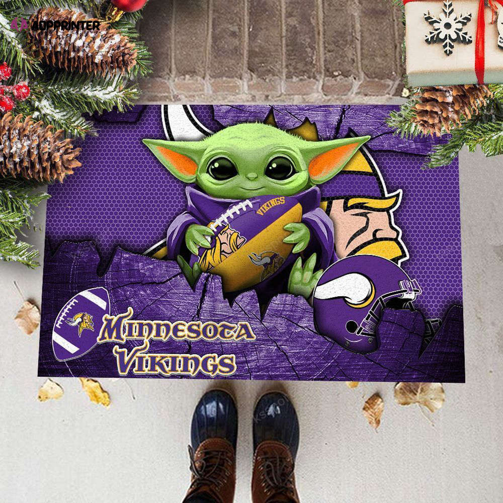 Minnesota Vikings  Doormat, Best Gift For Home Decor