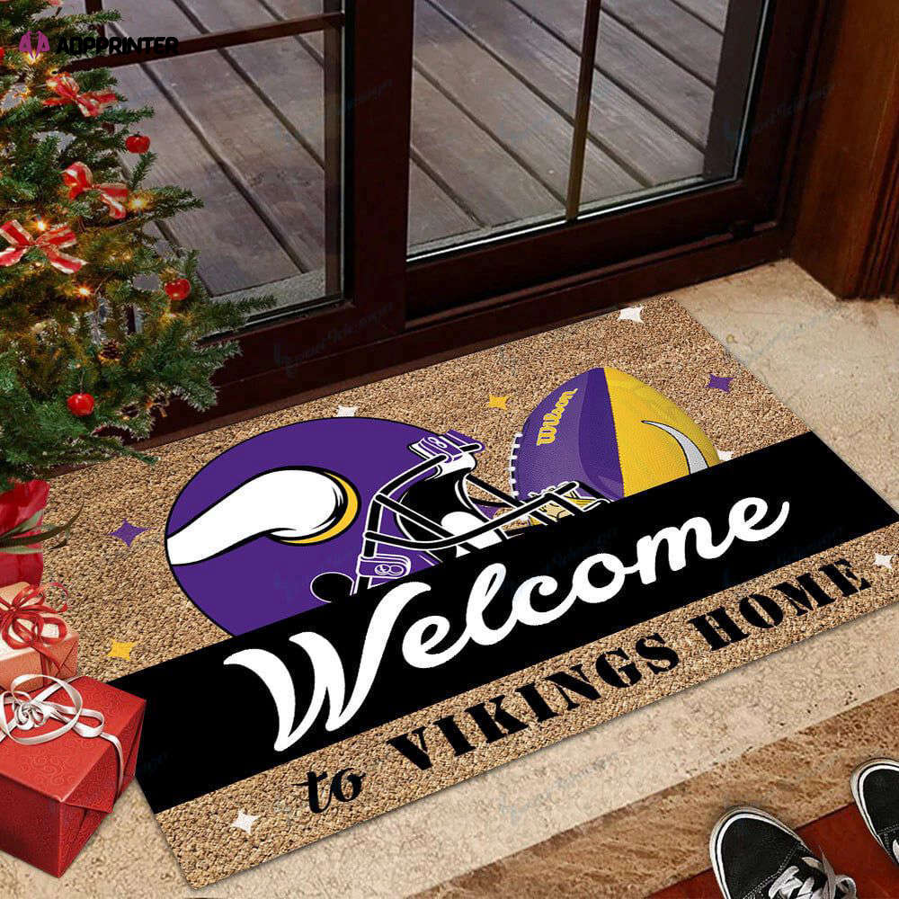 Minnesota Vikings  Doormat, Best Gift For Home Decoration