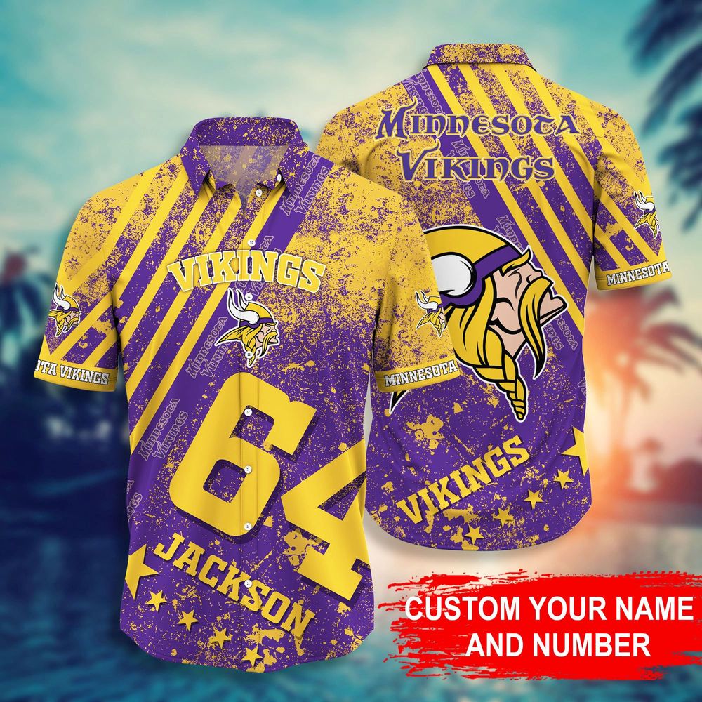 Minnesota Vikings NFL-Personalized Hawaii Shirt Style Hot Trending