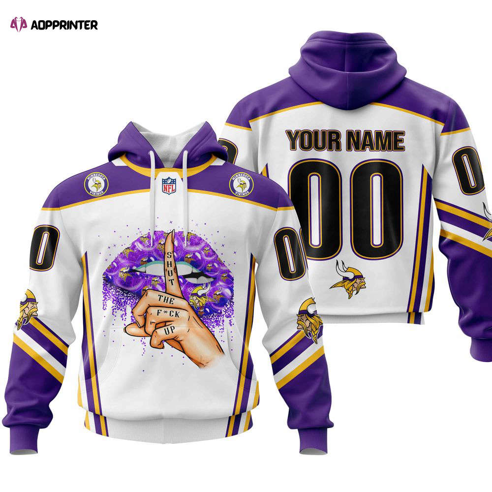 Minnesota Vikings Personalized Hoodie, Gift For Men And Women