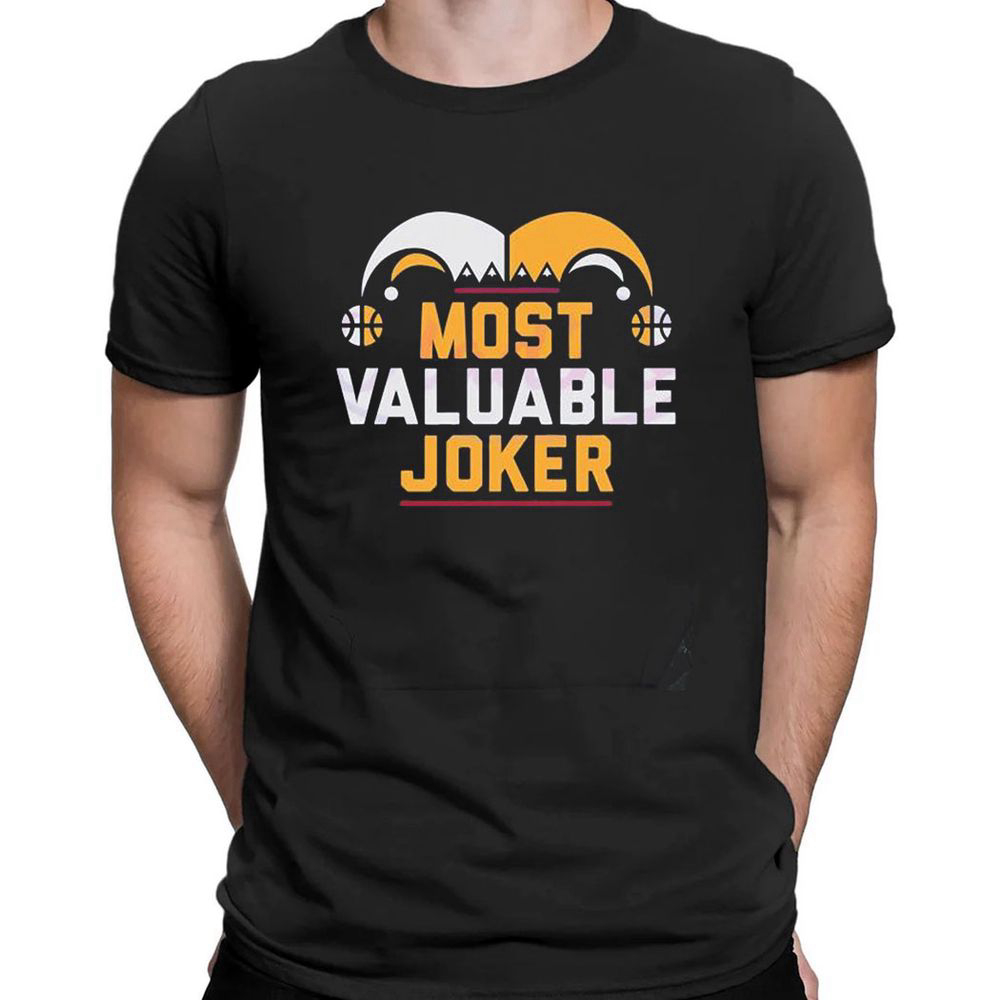 Most Valuable Joker Svg Nikola Jokic Mvj T-shirt For Fans