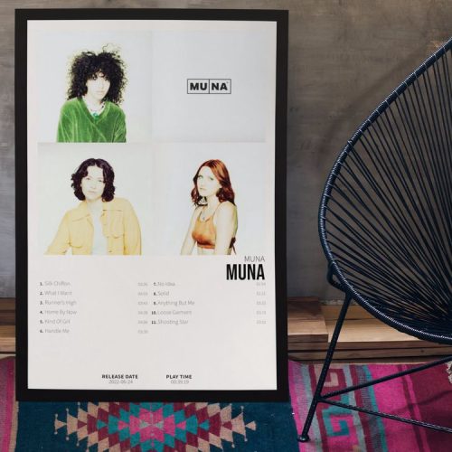 Muna – Muna – Album Cover Poster, Best Gift For Home Decorations For Wall Art