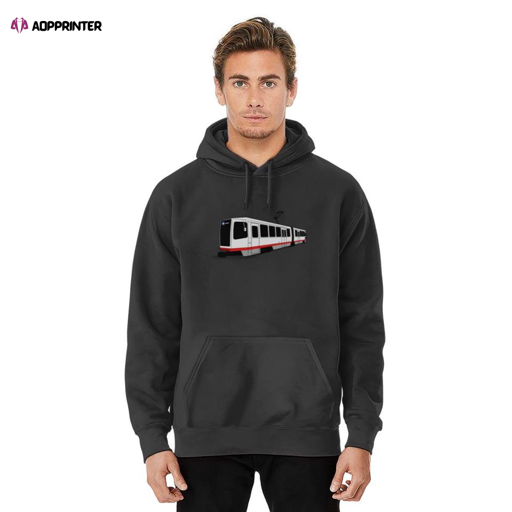 N Judah – San Francisco Muni Train Hoodie, Gift For Men And Women