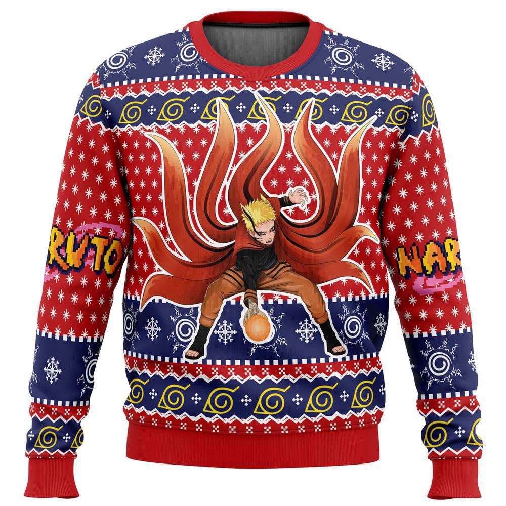 Naruto Baryon Ugly Christmas Sweater