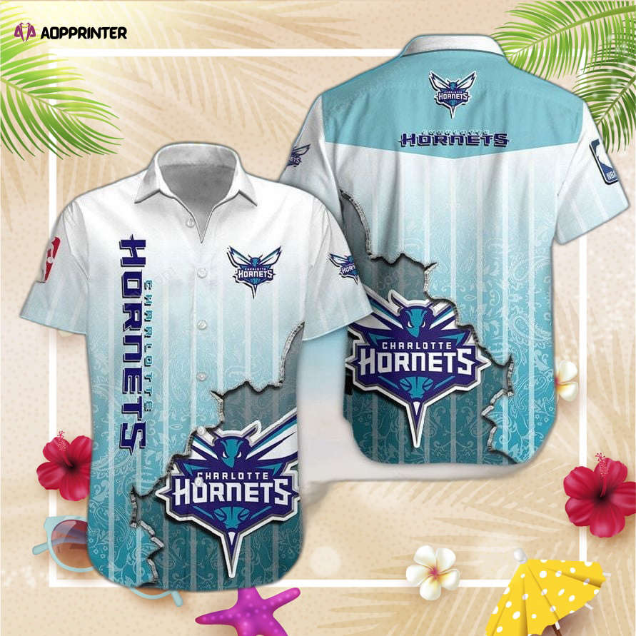 NBA Charlotte Hornets Hawaiian Shirt, Gift For Men Women