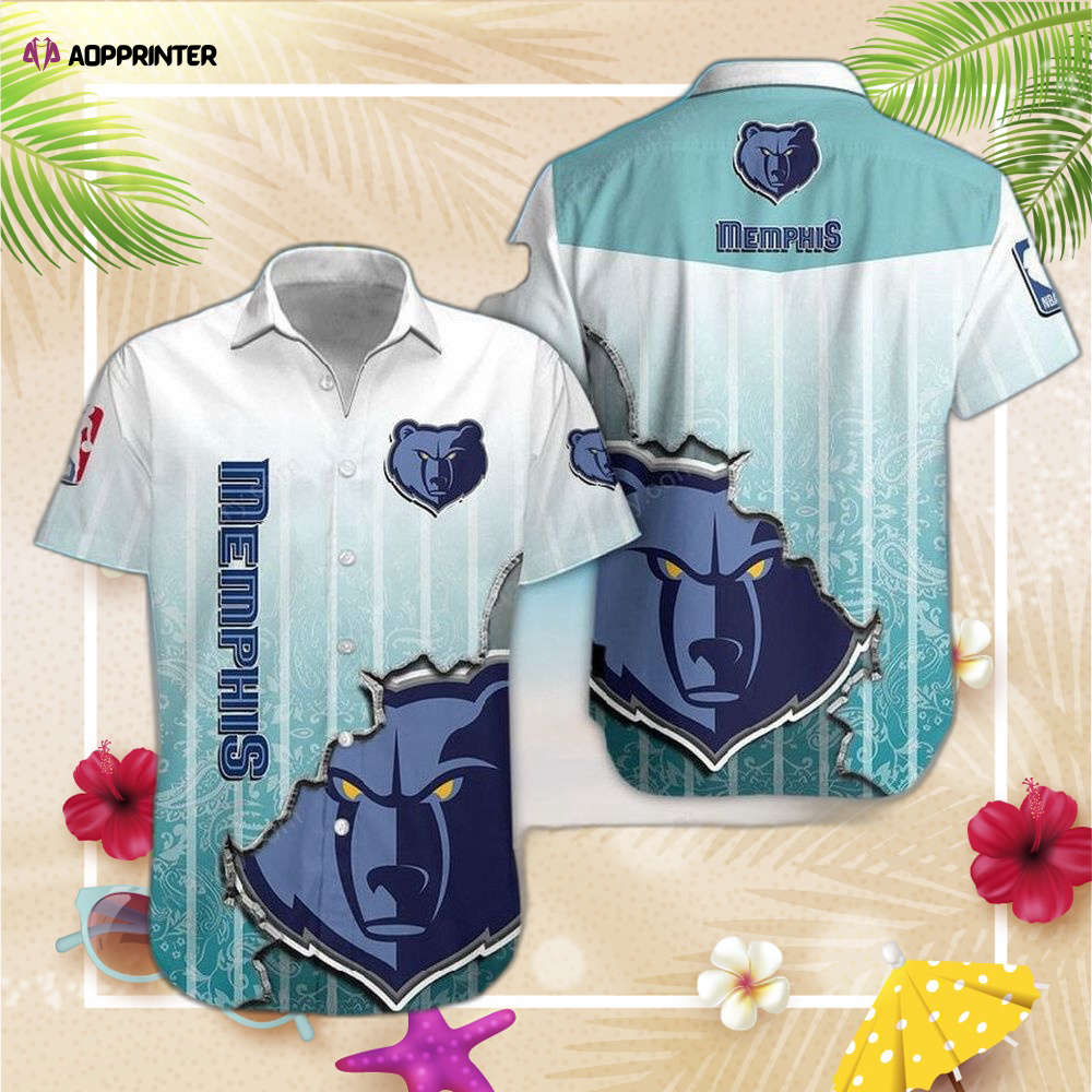 NBA Memphis Grizzlies Hawaiian Shirt, Gift For Men Women