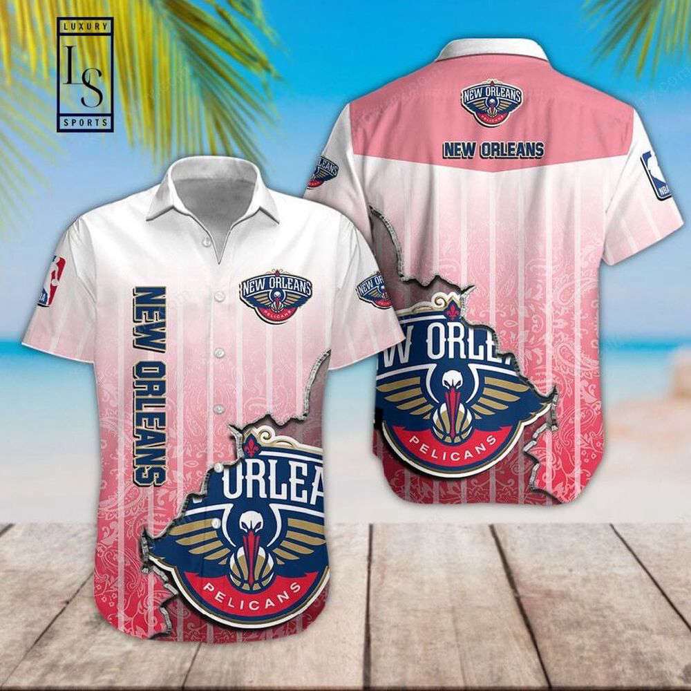 NBA New Orleans Pelicans Hawaiian Shirt, Gift For Men Women