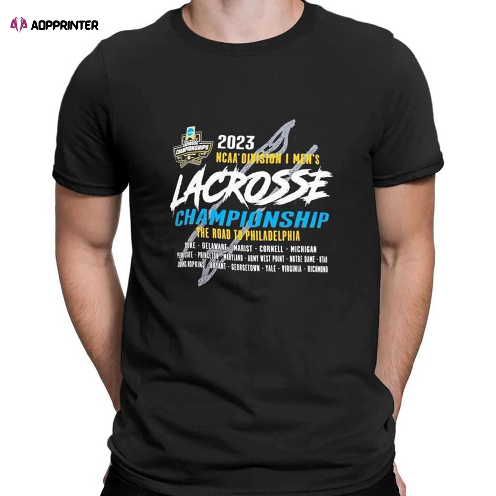 Ncaa Division Ii Womens Lacrosse Championship 2023 T-shirt For Men Women