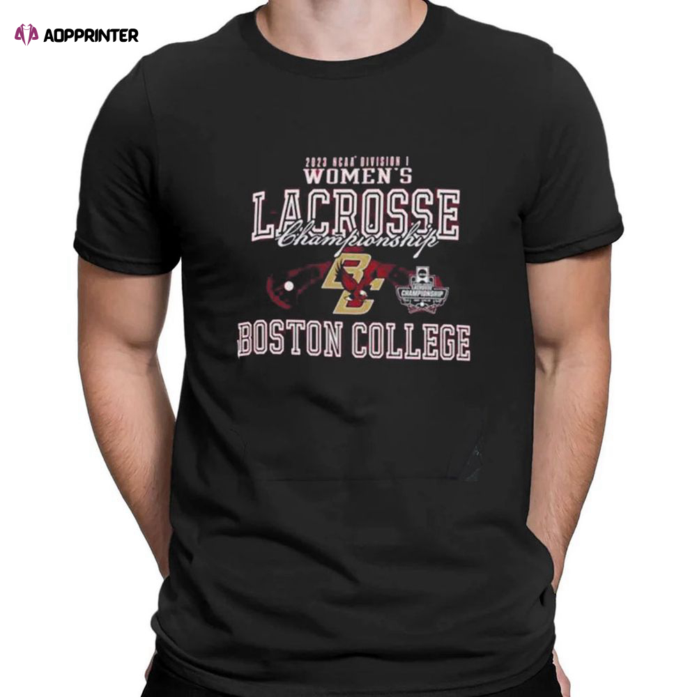 Ncaa Division Iii Womens Lacrosse Championship Boston College 2023 T-shirt For Fans