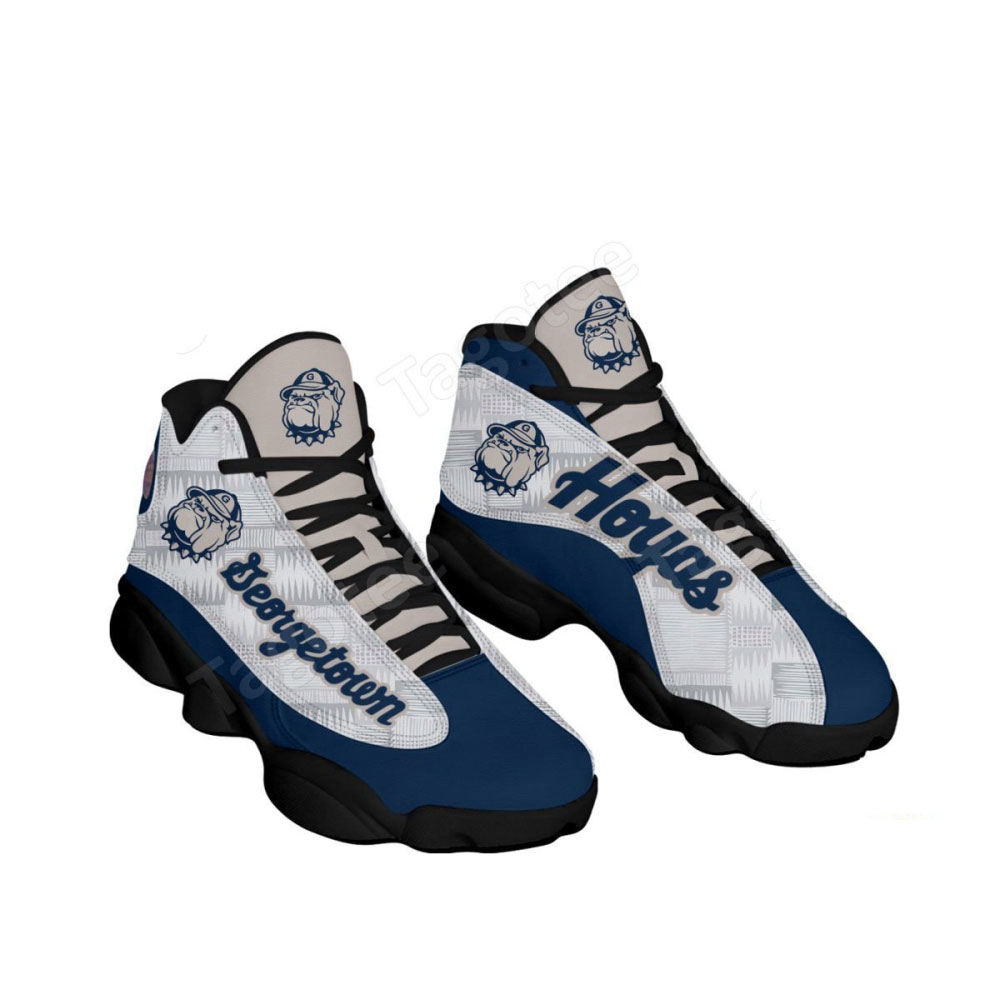 NCAA Georgetown Hoyas Logo Air Jordan 13 Shoes, Best Gift For Men And Women