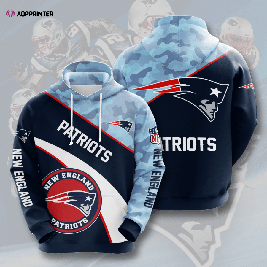New England Patriots 3D Hoodie, Best Gift For Men And Women