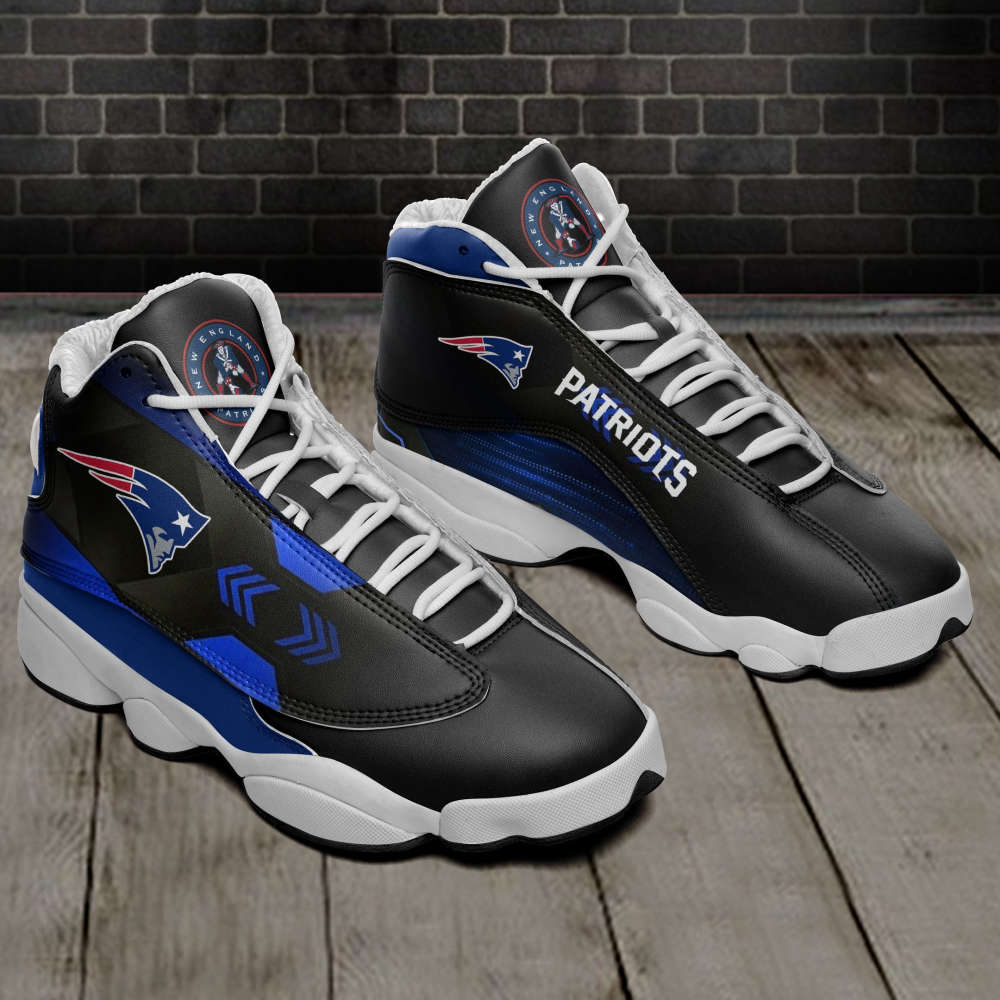 New England Patriots Air Jordan 13 Sneakers, Best Gift For Men And Women