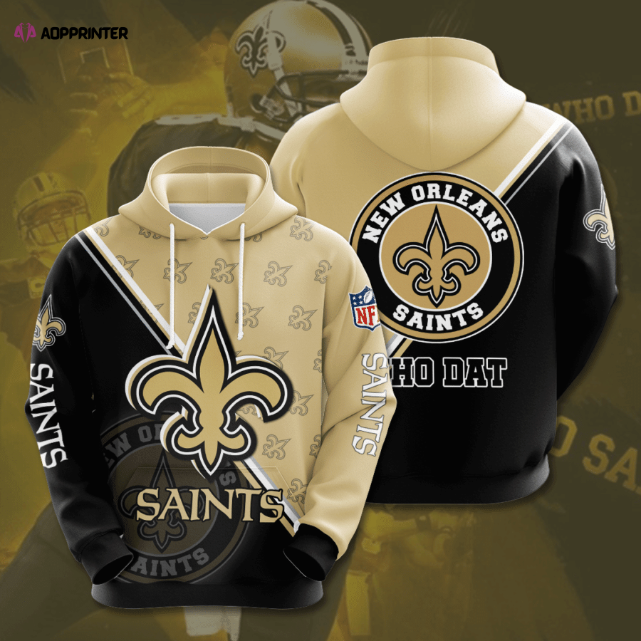 New Orleans Saints 3D Hoodie, Best Gift For Men And Women