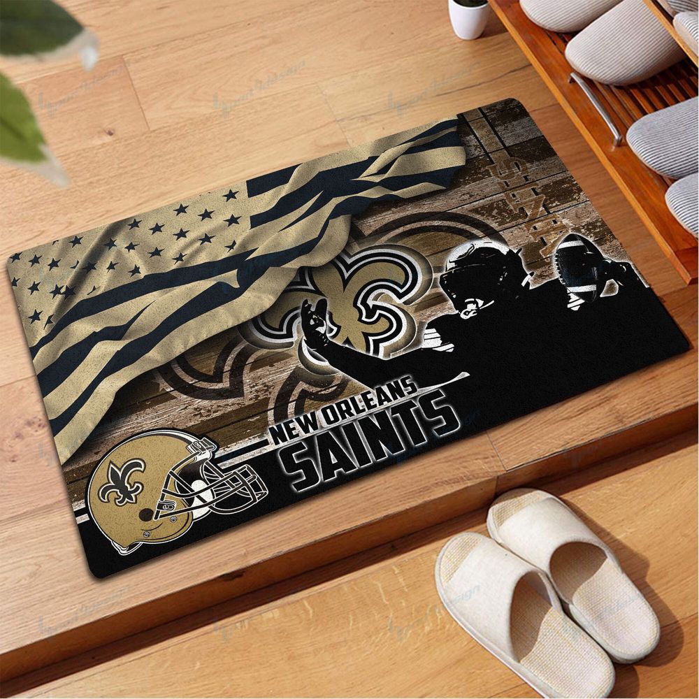 New Orleans Saints Doormat, Best Gift For Home Decor