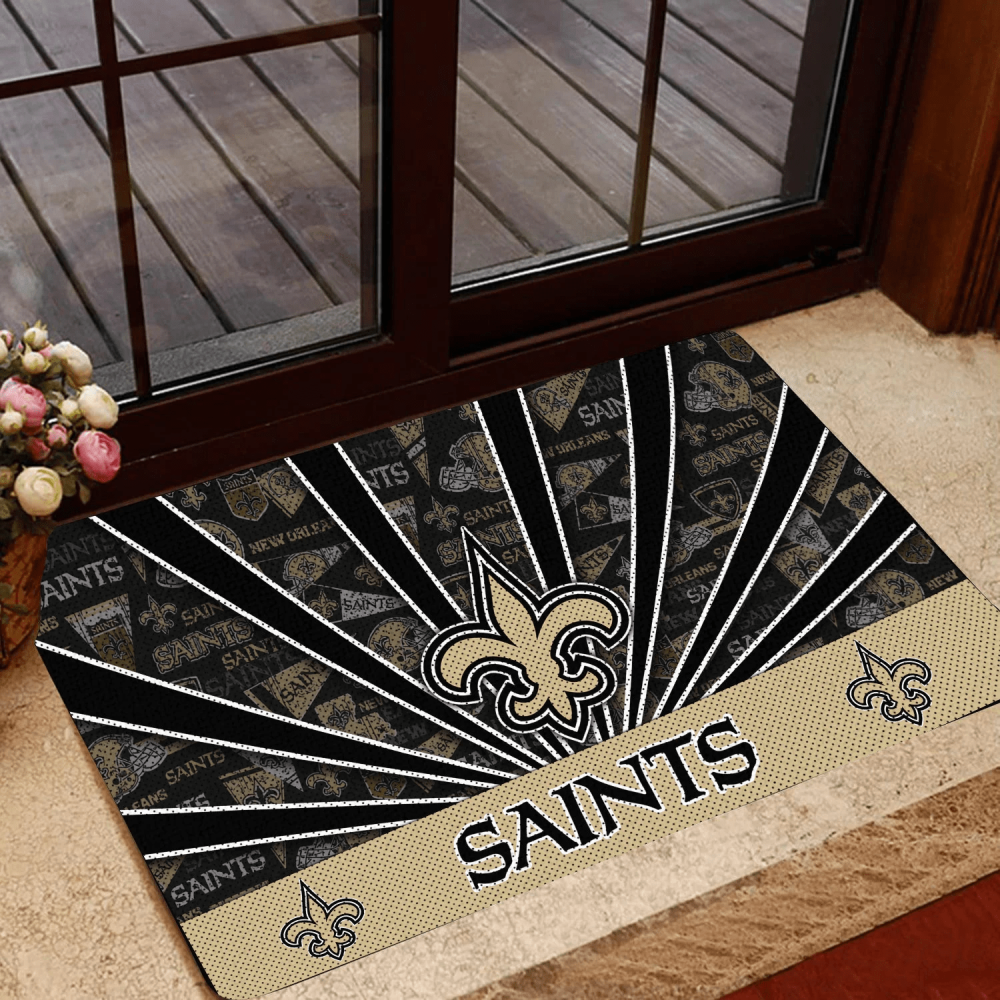 New Orleans Saints Doormat, Gift For Home Decor