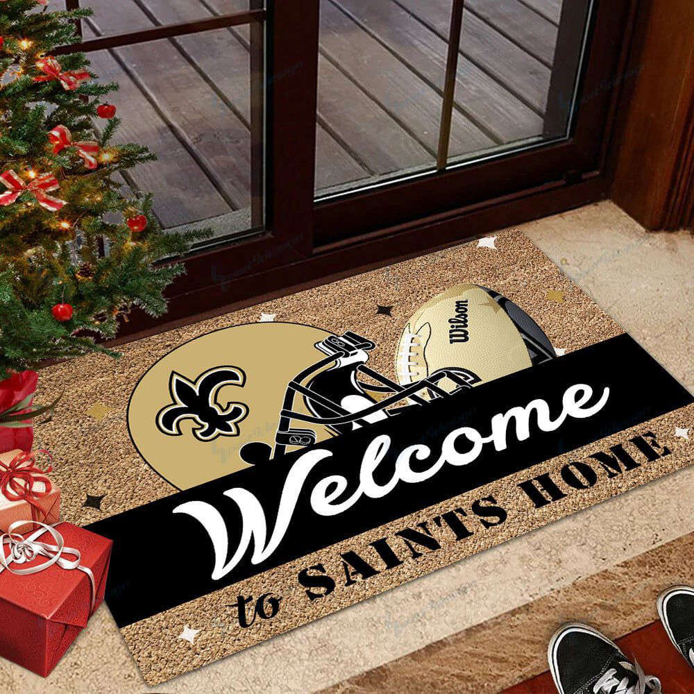 New Orleans Saints Doormat, Gift For Home Decor