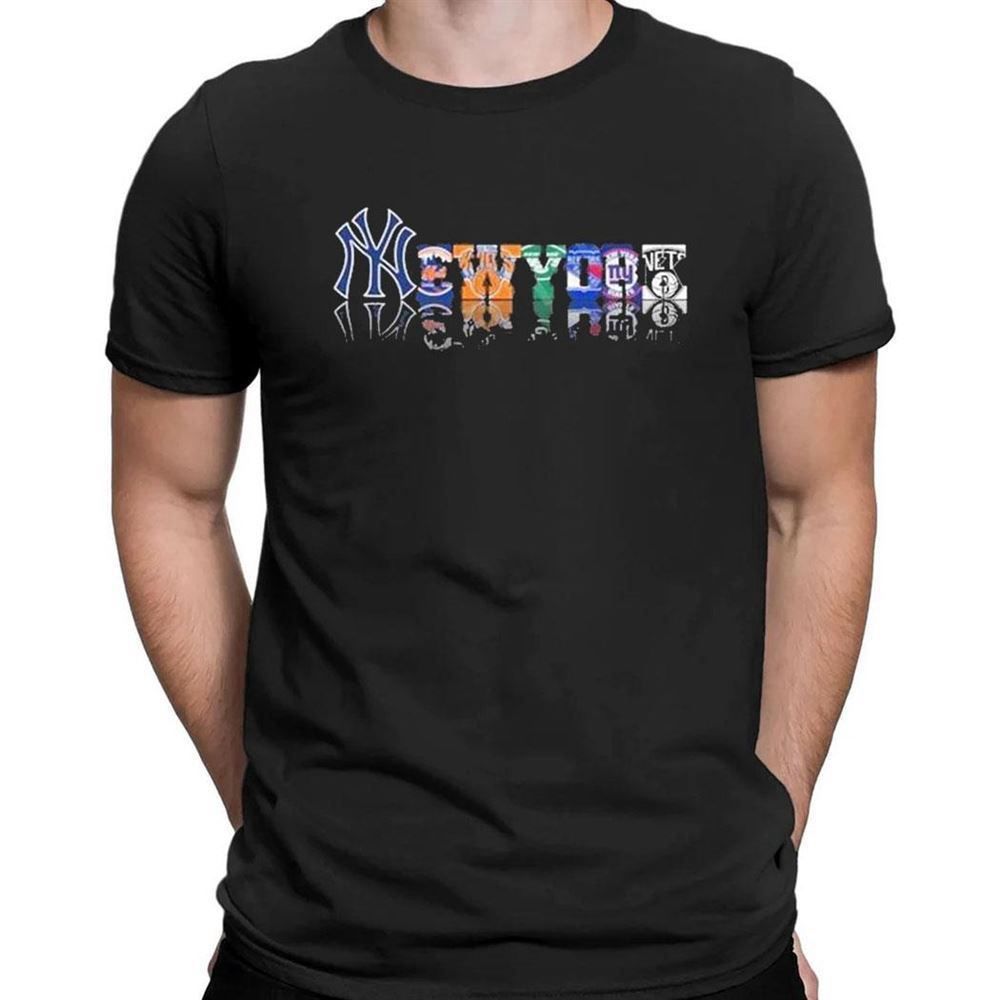 New York City Sport Teams Logo T-shirt For Men Women