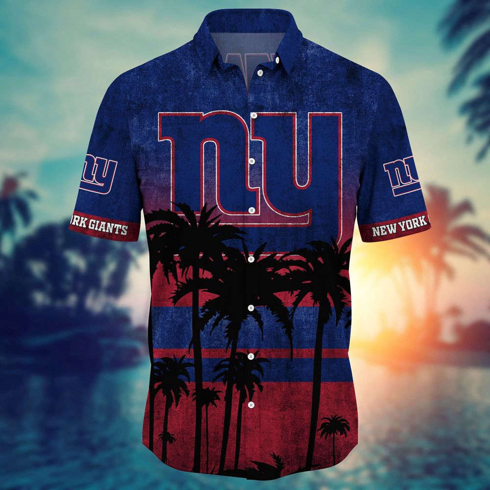 New York Giants NFL-Hawaii Shirt Short Style Hot Trending Summer  For Men And Women