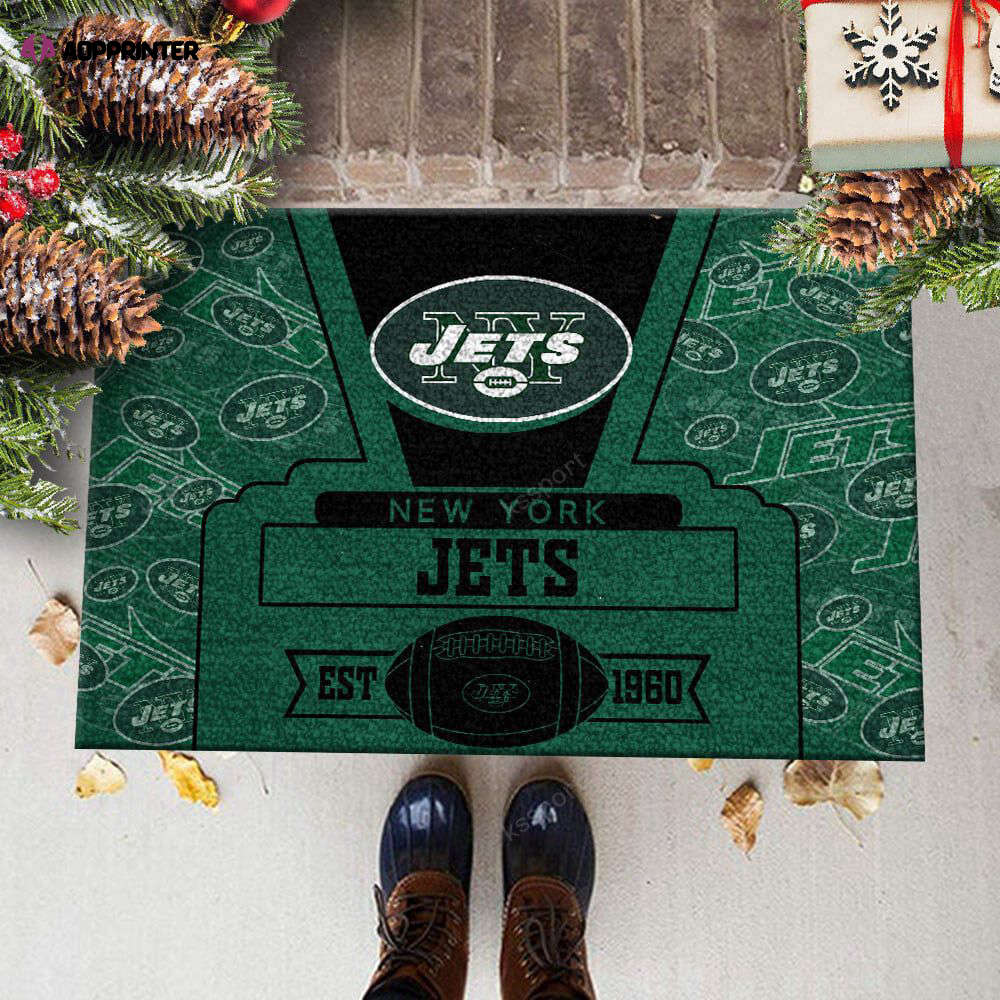 New York Jets Doormat, Best Gift For Home Decor