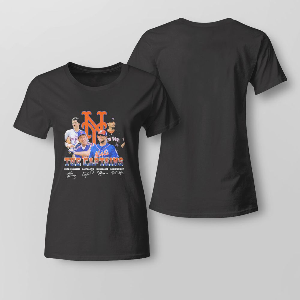 New York Mets The Captains Signature T-shirt For Fans