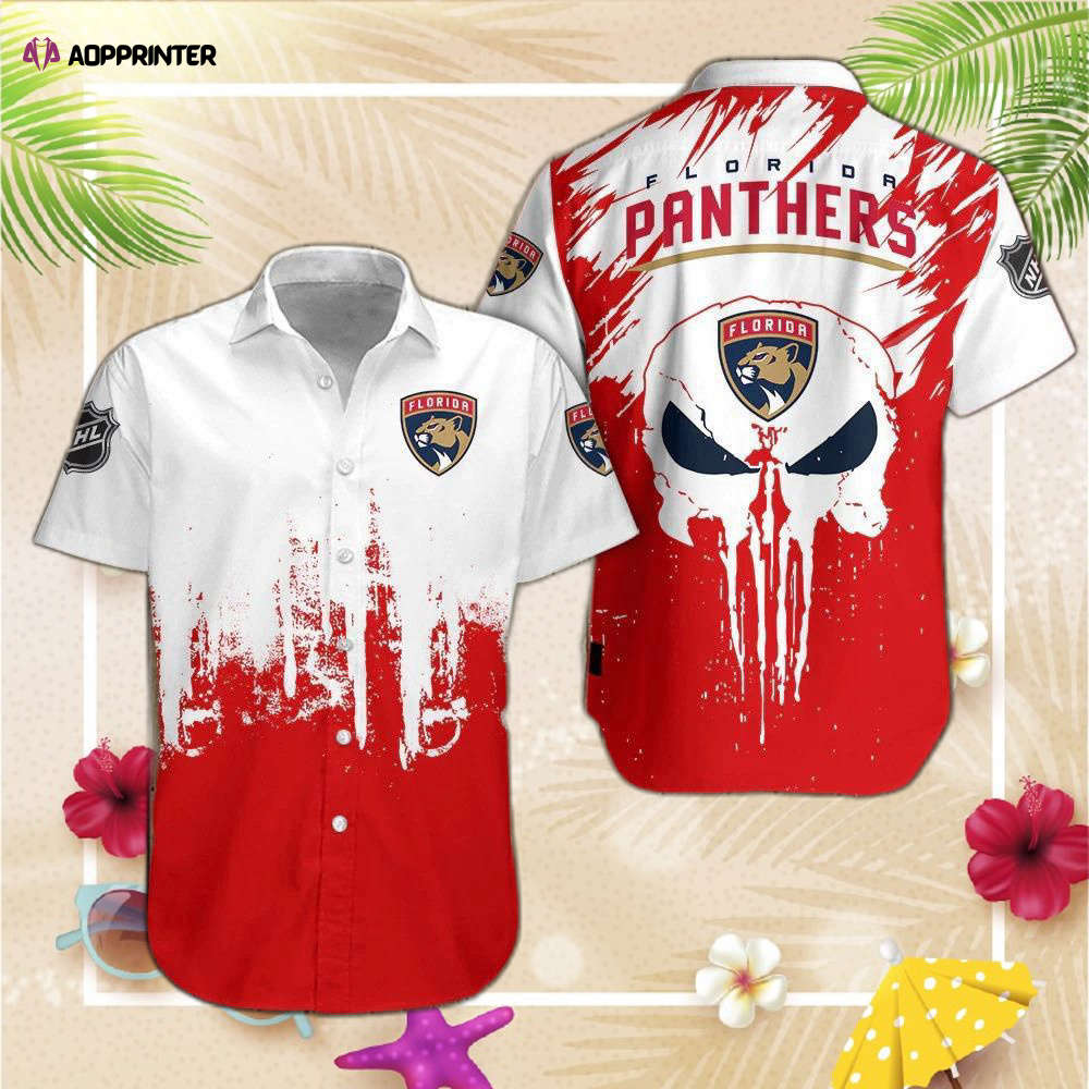 Florida Panthers NHL Flower Hawaii Shirt And Tshirt For Fans, Summer Football Shirts NA49221