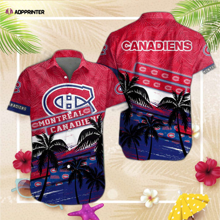 NHL Montreal Canadiens Hawaiian Shirt, Gift For Men Women