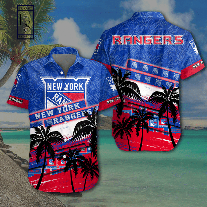 NHL New York Rangers Hawaiian Shirt, Gift For Men Women