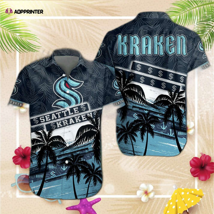 NHL Seattle Kraken Hawaiian Shirt For Men And Women