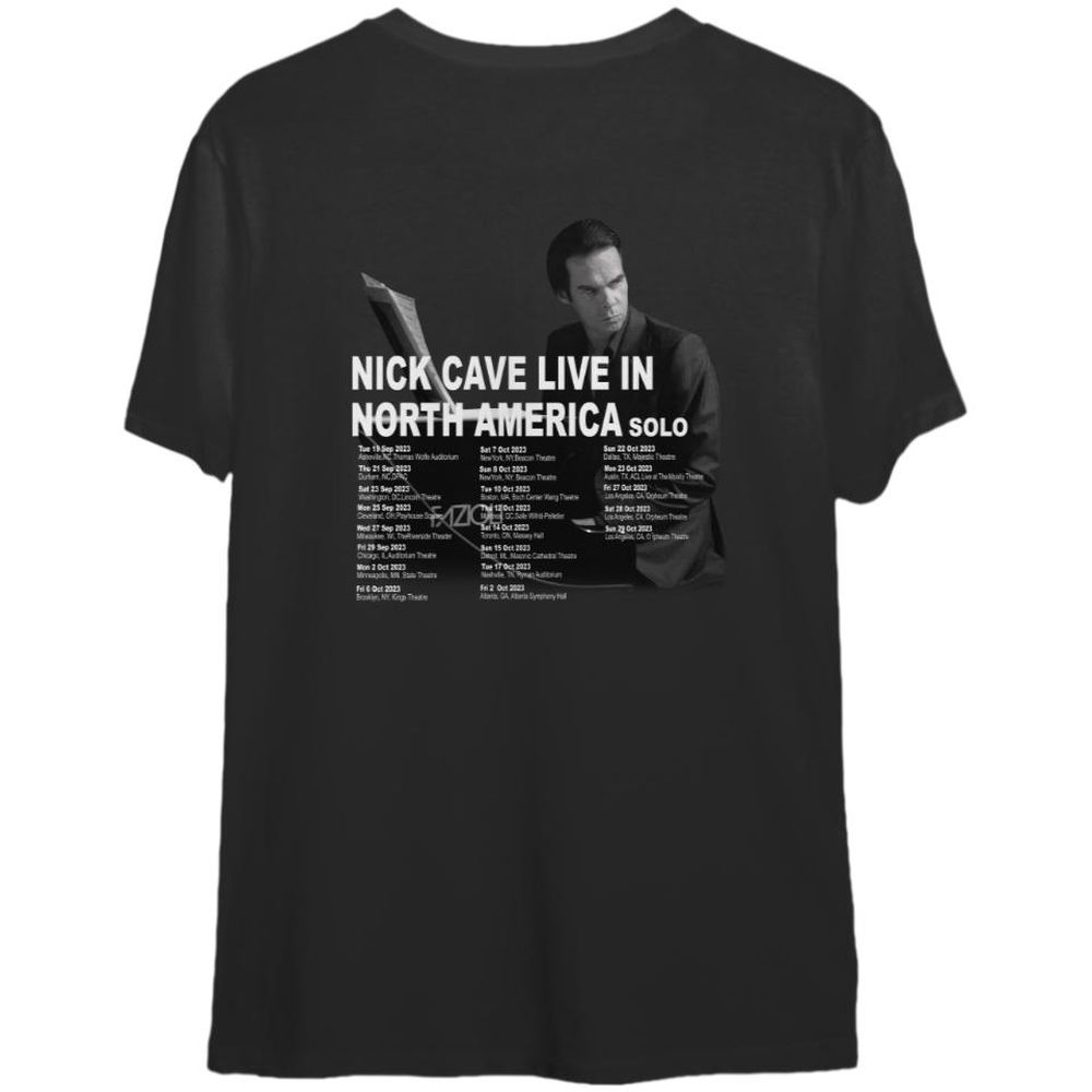 Nick Cave 2023 Tour Shirt, Nick Cave Fan Shirt, For Men Women