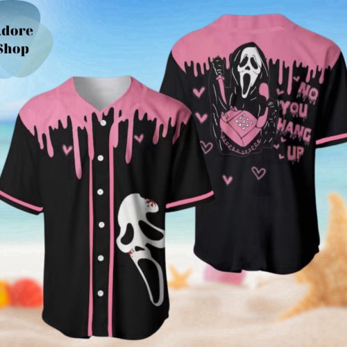 No You Hang Up Halloween Baseball Jersey Shirt, Perfect Holiday Gift For Men