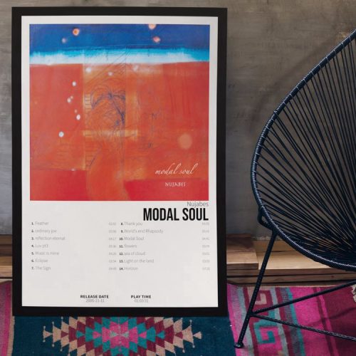 Nujabes – Modal Soul | Album Cover Poster – Gift For Home Decoration