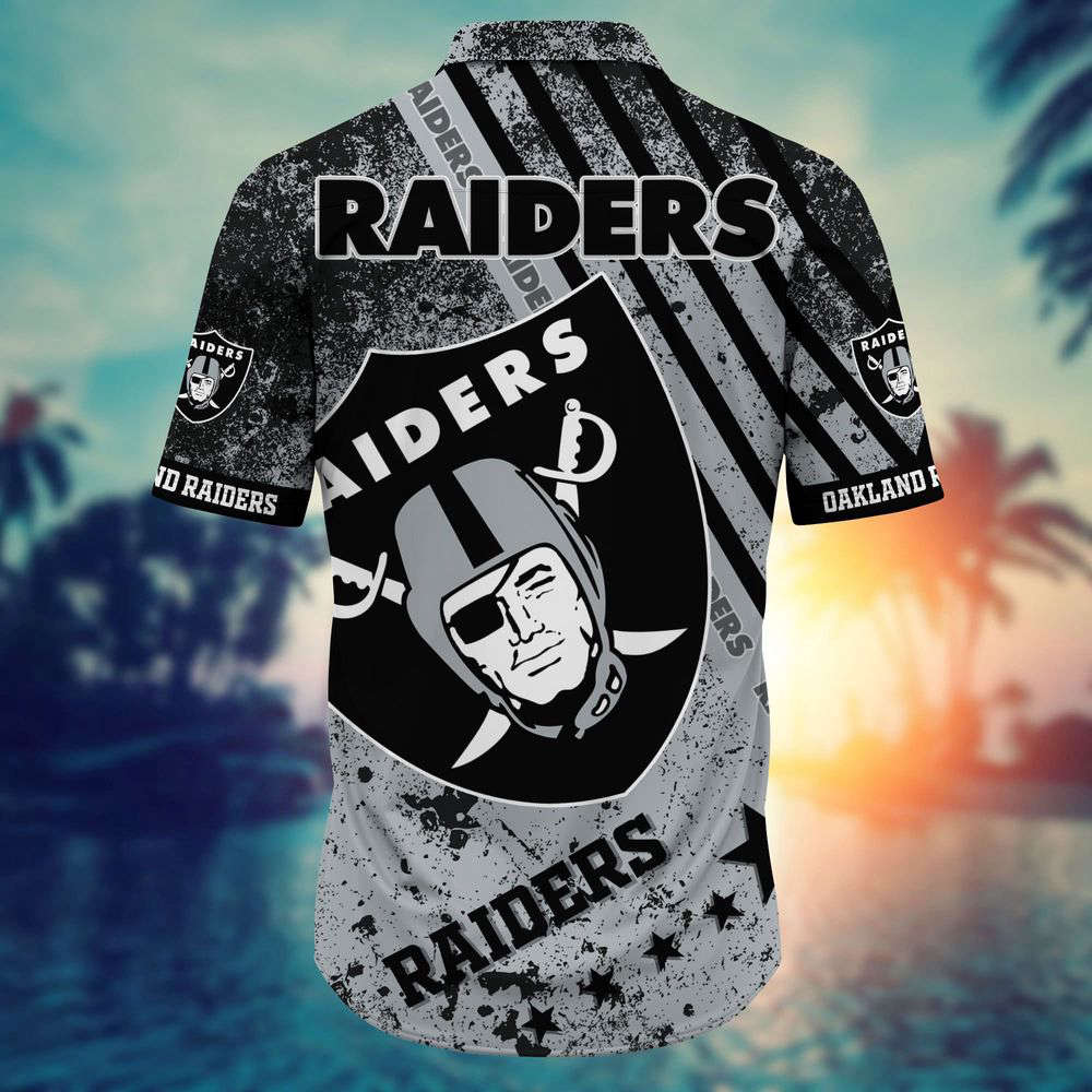 Oakland Raiders NFL-Personalized Hawaii Shirt Style Hot Trending