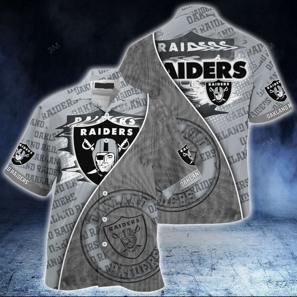 Oakland Raiders NFL-Summer Hawaii Shirt And Shorts New Trend For This Season