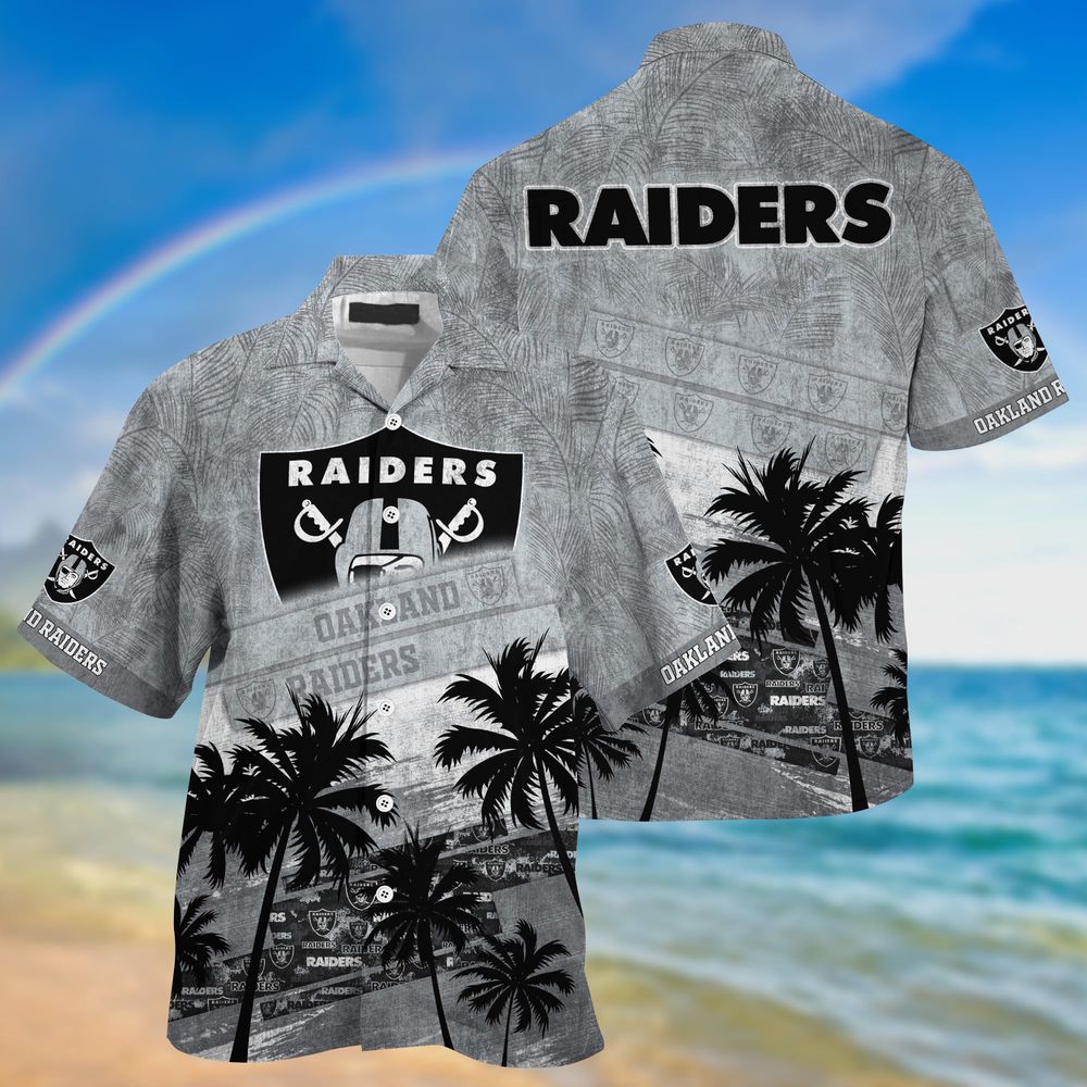 Oakland Raiders NFL-Trending Summer Hawaii Shirt For Sports Fans