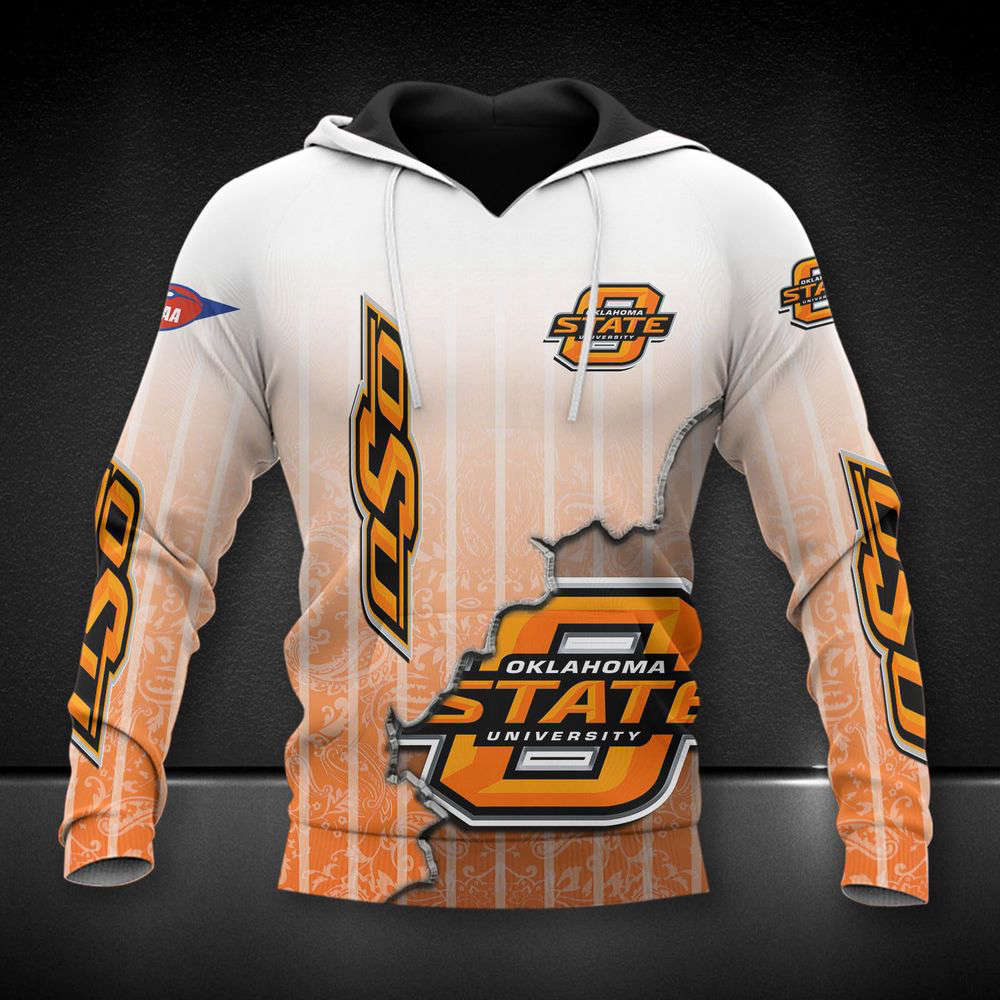 Oklahoma State Cowboys Printing Hoodie, For Men And Women