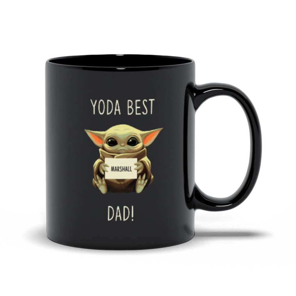 Star Wars Coffee Mug Cup Baby Yoda Grogu Protect Attack Take Naps Ceramic
